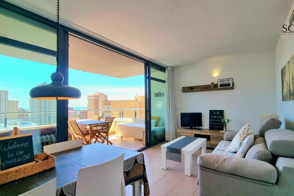 Terraza Chill Out! Torres D' Oboe Apartment Бенидорм Екстериор снимка